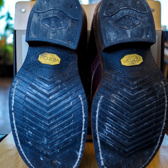 Custom Horsehide Semi Dress by White's Boots, size EE 9.5 - Picture 6 of 7